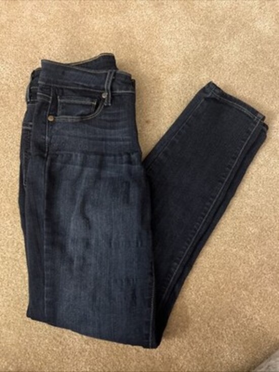 Paige Denim - Paige Women's Verdugo Ankle Skinny Jeans Size 24 Dark Wash Stretch Denim